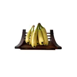 Walnut Vintage Wood Multipurpose Basket #0300